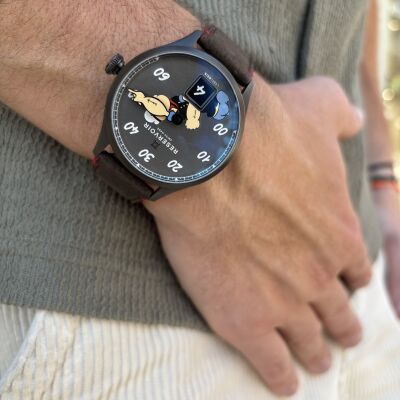 Montre RESERVOIR Collaboration Reservoir x Labelnoir x Popeye - édition limitée
