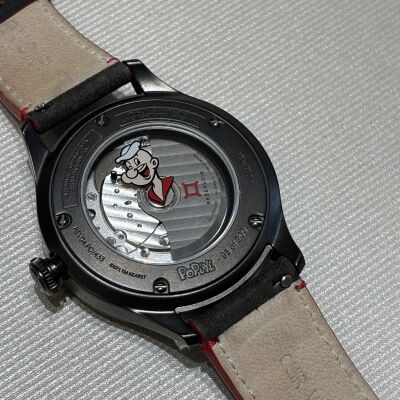 Montre RESERVOIR Collaboration Reservoir x Labelnoir x Popeye - édition limitée