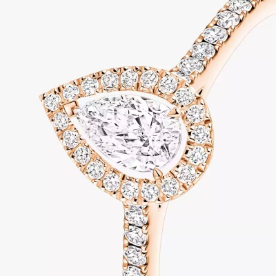 Bague Messika Joy en or rose et diamants 0.25ct