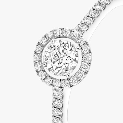 Bague Messika Joy en or blanc et diamants 0.25ct