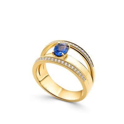 Bague Héloïse Saphir & Diamants