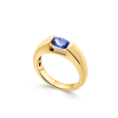 Bague Jonc Saphir