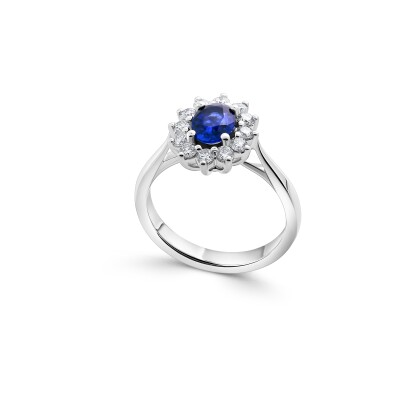 Bague Diana Saphir & Diamants