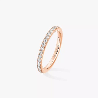 Alliance Gatsby Bague Diamant Or Rose