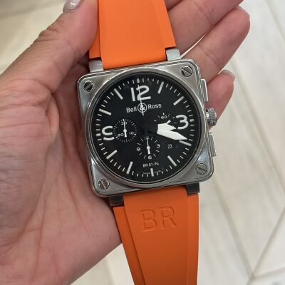 Montre BR 01-94 STEEL