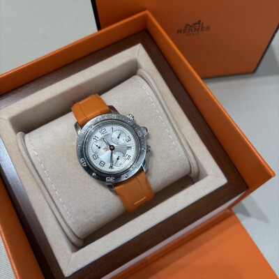 Montre Clipper Bracelet Orange