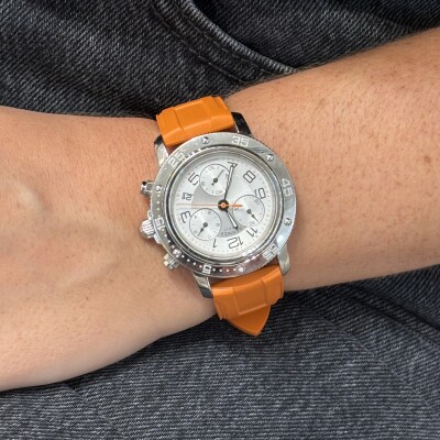 Montre Clipper Bracelet Orange
