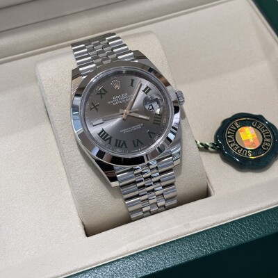 Montre Date Just 41 Ardoise