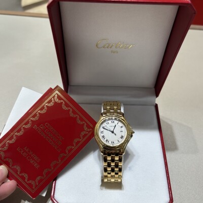 Montre Cougar GM or Jaune