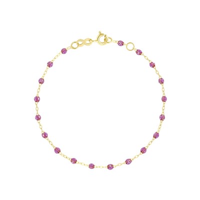 Bracelet Gigi Clozeau Classique en or jaune et résine galaxy, 17cm