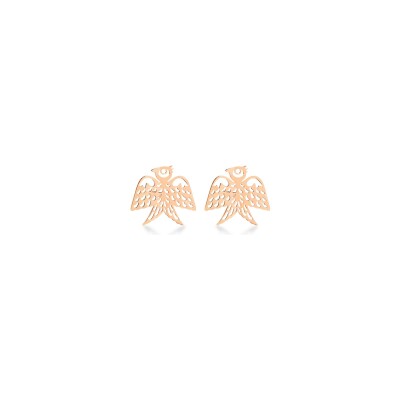 Boucles d'oreilles Ginette NY GEORGIA en or rose
