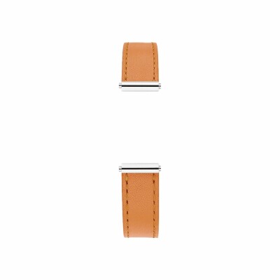 Bracelet de montre HERBELIN Antarès en cuir nappa orange