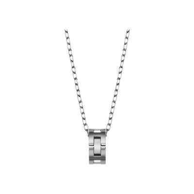 Collier Herbelin Cap Camarat en acier brossé