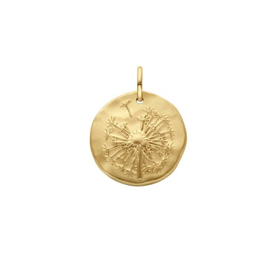 Médaille Arthus Bertrand Pissenlit 16mm Or Jaune