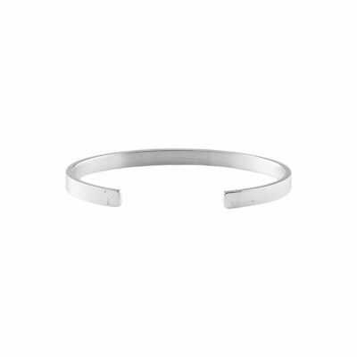 Bracelet le gramme Ruban en argent poli, 15 grammes