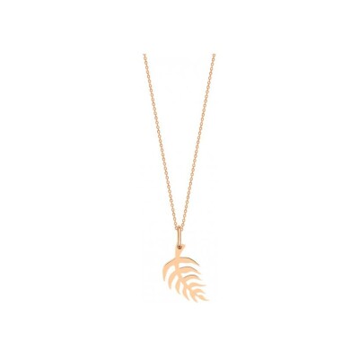 Collier Ginette NY PALMS en or rose