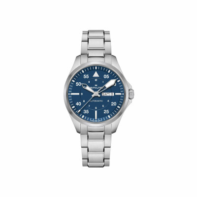 Montre HAMILTON Khaki Aviation Pilot Auto Day-Date 42mm H64635140