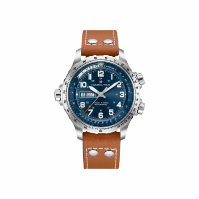 Montre HAMILTON Khaki Aviation Khaki X-Wind Day Date Auto H77765541