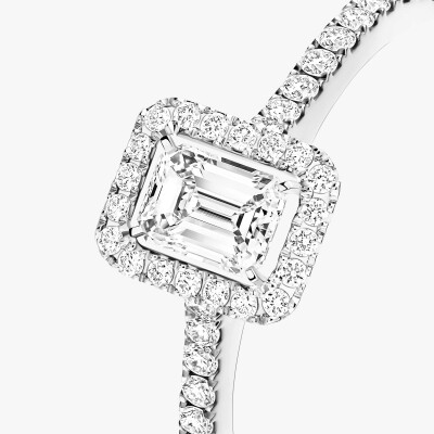Bague Messika Joy en or blanc et diamants 0.25ct