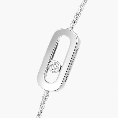 Bracelet Messika Care(s) en or blanc et diamants