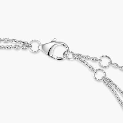 Bracelet Messika Move Classique en or blanc et diamants