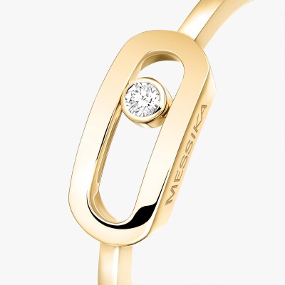 Bague Messika Move Uno en or jaune et diamant