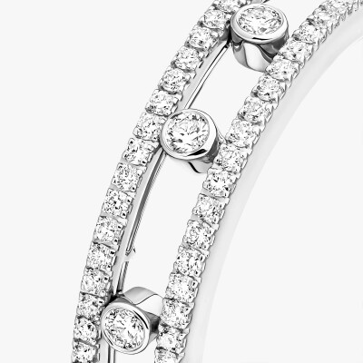 Alliance Messika Move Romane en or blanc et diamants