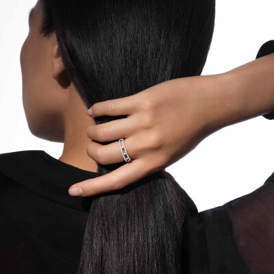 Alliance Messika Move Romane en or blanc et diamants