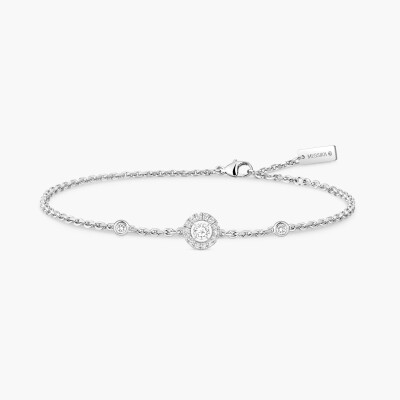 Bracelet Messika Joy XS en or blanc et diamants