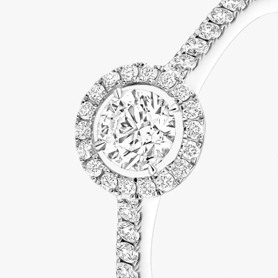 Solitaire Messika Joy en or blanc et diamants 0.25ct