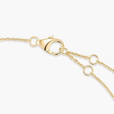 Bracelet Messika Care(s) en or jaune et diamants