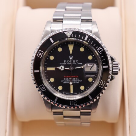 ROLEX SUBMARINER DATE RED LINE