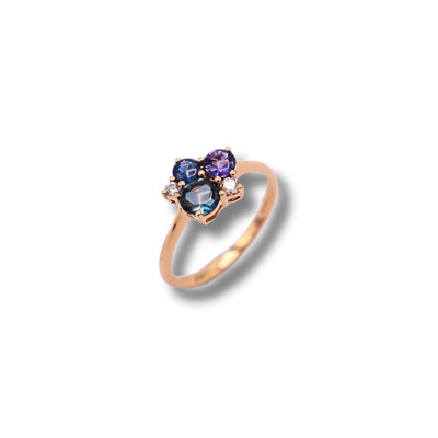 Bague - Collection Pointilliste Or Rose