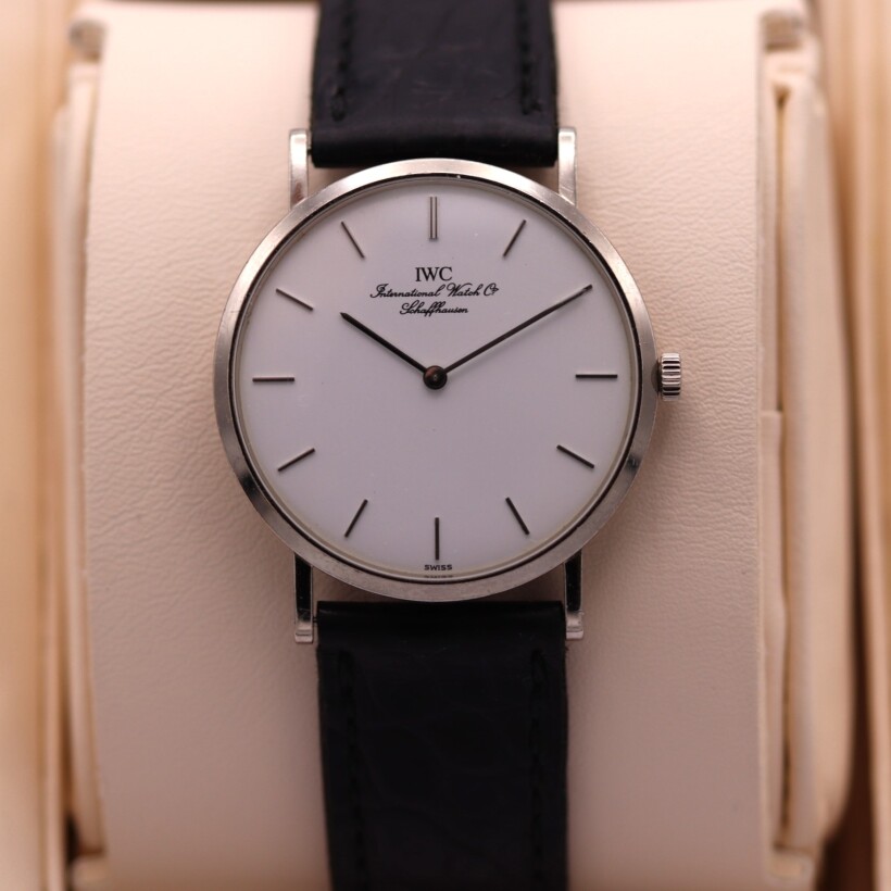 MONTRE IWC PORTOFINO - OR BLANC