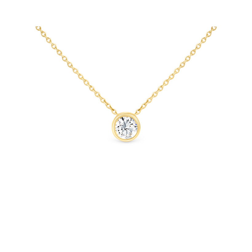 Collier Chiuso en or jaune et diamant