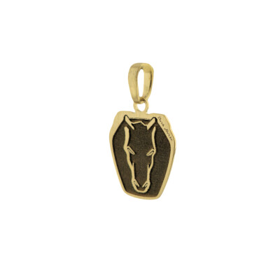 Pendentif R-Racing Mustang Dark Horse en Or jaune