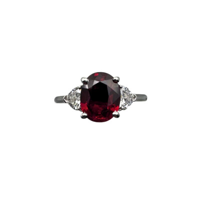 Bague Rubis et Diamants