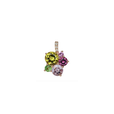 Pendentif - Collection Pointilliste Or Rose