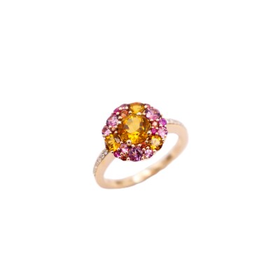 Bague Emotion Isabelle Langlois en or rose