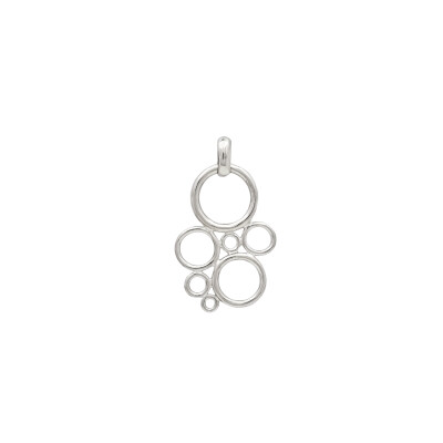 Pendentif Bulles en argent