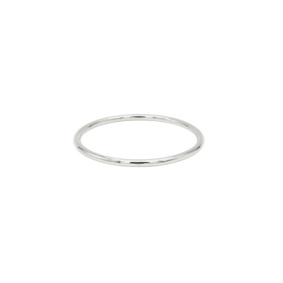 Bracelet jonc fil rond 4mm en argent