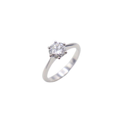 Marianne or blanc et diamant 1.13ct