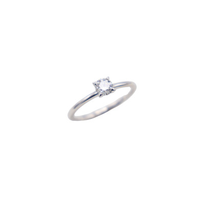 Typhaine or blanc et diamant 0.40ct