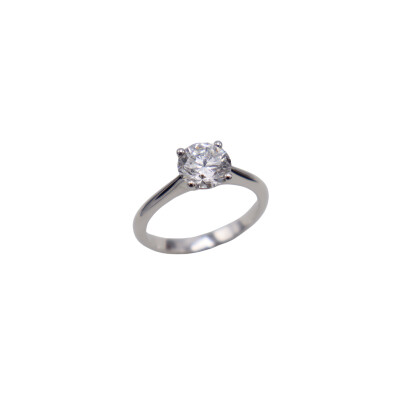 Marianne or blanc et diamant 1.50ct