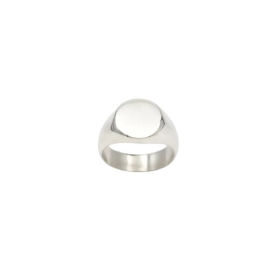 Chevalière en argent