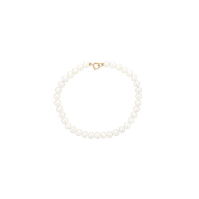 Bracelet de perles d'eau douce 5 - 5.5mm