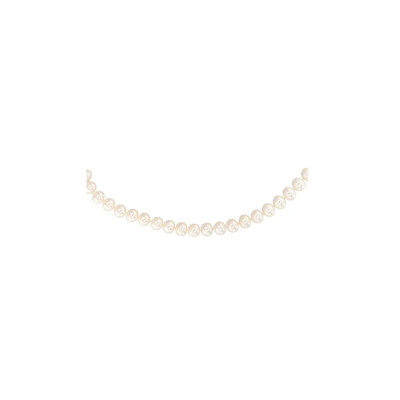 Collier Choker perles d'eau douce 7.5 - 8 sur or jaune