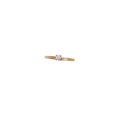 Jil or jaune et diamant 0.15ct