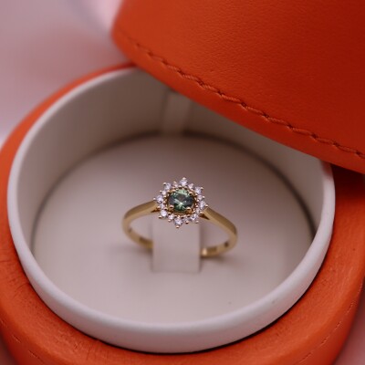 Bague Saphir et Diamants