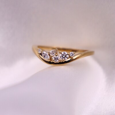 Bague Vague Diamants